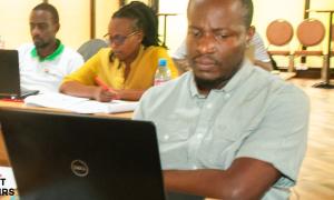 Report writing activity in Naivasha.